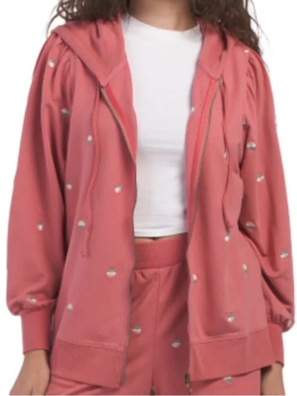 Summersalt French Terry Zip Up Hooded Sweatshirt
